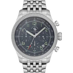 SANTA BARBARA POLO & RACQUET CLUB Men Dial Straps Analogue Watch SB.8.10007-3-image-99