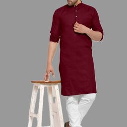 ANUJ FASHION Men Striped A-Line Kurtas-picture-26