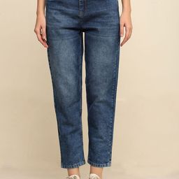 zayla Women Comfort High-Rise Light Fade Stretchable Jeans-image-21