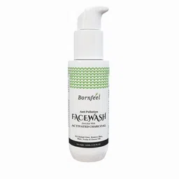 Bornfeel Activated Charcoal Face Wash - 100 ml-1