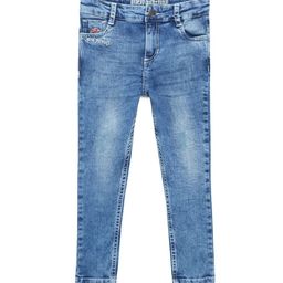 UNDER FOURTEEN ONLY Girls Regular Fit Mid-Rise Heavy Fade Cotton Jeans-image-50