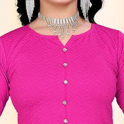 Moda Rapido Women V-Neck Short Sleeves Saree Blouse image 4