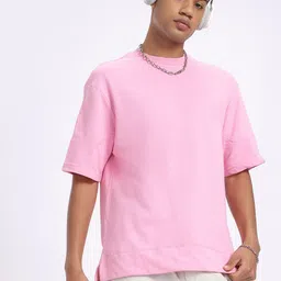 glitchez Drop-Shoulder Sleeves T-Shirt-image-4