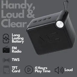 MZ M406SP Portable Bluetooth Speaker Dynamic Thunder Sound & High Bass 5W Power image 5