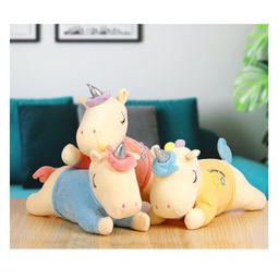 Fiddlerz Unicorn Plush Toy Multicolour - Length 40 cm image 2