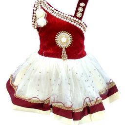 VILLATA FASHION Georgette Fit & Flare Dress-35