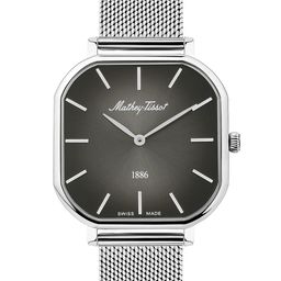 Mathey-Tissot Women Dial & Stainless Steel Bracelet Style Straps Analogue Watch D7917AN-12