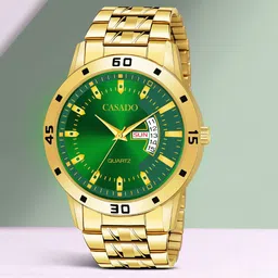 CASADO Men Analogue Watch CSD-372-GREEN-GOLD-DD-picture-32