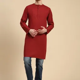 SKAVIJ Men Handloom Kurta-picture-15