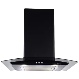 elica ESCG BF 60 NERO 60cm 1100m3/hr Ducted Wall Mounted Chimney with Push Button Control (Black)-picture-2