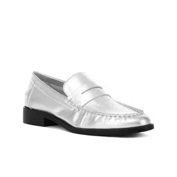 RAG & CO Women Leather Loafers-image-41