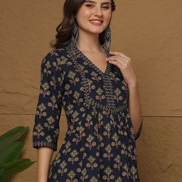 SZN Women Cotton Printed Peplum Tops-picture-38