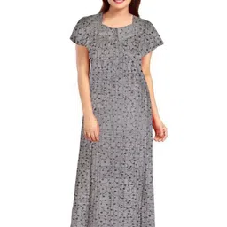 AAKARSHANA CREATION Women Printed Cotton Nightdress-picture-46