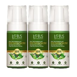 Lotus Botanicals Set Of 3 Gentle Foaming Face Wash - 120 ml Each-57