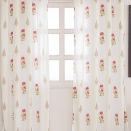 The Home Story Set of 2 Cotton Sheer Window Curtain-image-59