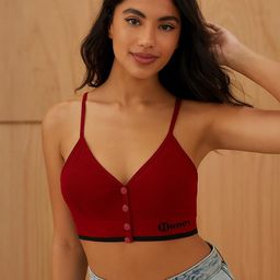 FiveFlag Women Maroon Bra-picture-37