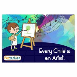 Funvention Little Art Gallery DIY Art & Craft Kit Multicolor - Pack of 12 image 4
