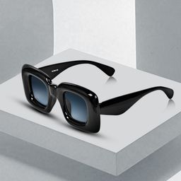 CELEBRITY SUNGLASSES Unisex Square Sunglasses with UV Protected Lens CLSG-86744-08-15