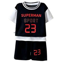 StyleCast x Revolte Boys Printed Round Neck T-Shirt With Shorts-51