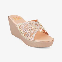 Bella Rosa Women Embellished Wedge Heel  Sandals-picture-31