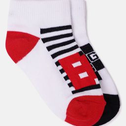 Blue Giraffe Girls Ankle-Length Socks-image-0