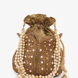 DRASTR Embellished Embroidered Potli-image-28