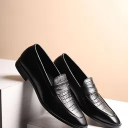 Hayes London Men Leather Formal Loafers-picture-12