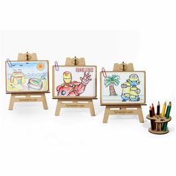 Funvention Little Art Gallery DIY Art & Craft Kit Multicolor - Pack of 12 image 5