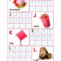 Actonn Re Writable Buddy Capital & Small Alphabet Learning Book - English image 5