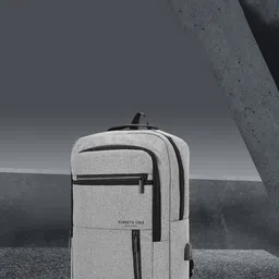 Kenneth Cole Unisex Contrast Detail Backpack with USB Charging Port-54