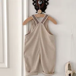 LULU & SKY Unisex Kids Patch Pocket Dungarees-image-16