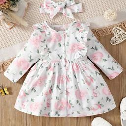 BAESD Floral Print A-Line Dress-picture-57