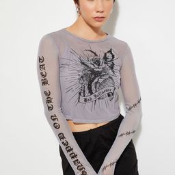 max Women Round Neck Printed Crop Top-image-63
