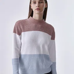 COVER STORY Women Colourblocked Pullover-image-59