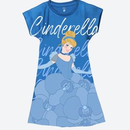 YK Disney Girls Print A-Line Dress-29