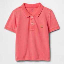 GAP Kids Boys Polo Collar Pure Cotton T-Shirt-image-44