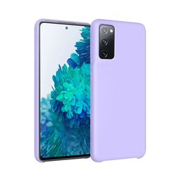 LIRAMARK Liquid Silicone Soft Back Cover Case for Samsung Galaxy S20 FE 5G-10