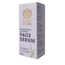 Plant Strong Brightening & Firming Face Serum With Rosemary & Lavender - 30 ml-50