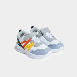 MiArcus Unisex Kids Striped PU Sneakers-45