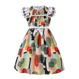 StyleCast x Revolte Girls Printed Cotton A-Line Midi Dress-image-94