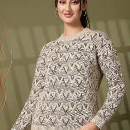 Thirty Threads Women Woollen Pullover-picture-6
