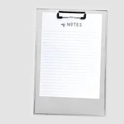 Premium Transparent Plastic Unbreakable A4 Size Exam Pad-image-18