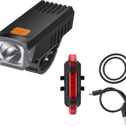 Bright Bike Lights | Road Front Light | Waterproof Bike Light, LED Front Rear Light Combo-image-6