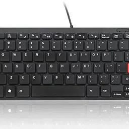Enter ER_Mini Keyboard-4 Wired USB Standard Laptop Keyboard Compatible with Desktop, Laptop, Mac USB Wire Keyboard for Laptop and Desktop image 3