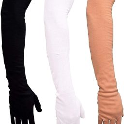Gloves for Women's and men Cotton Hosiery Full Hand Gloves Running Gloves-image-38