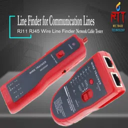 REC Trade Wire Tracker with Out Earphone, LAN Network Cable Tester Telephone Wire Tracker for RJ45 RJ11 Line Finder Diagnose Tone Tracker for Car Home. (RTT-LNT-0204) Network Interface Card image 2