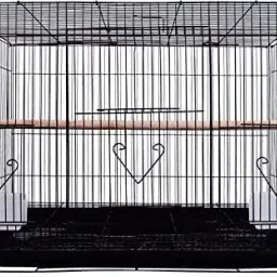 2 Feet Birds Cage, Big House for Parrot, Rabbit and Small Pets Hard Crate Pet Crate-image-83