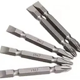 kshivi SB01 Screwdriver Bits 10 Pcs Screwdriver PH2 Bit Set Plus Minus (+)(-) Screwdriver Bit Set image 2