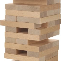 G & M Wooden Tumbling Tower In Cream Color For Kids-image-90