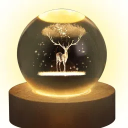 Universe Crystal Ball Night Glass Ball Night LED Lamp Table Lamp-25